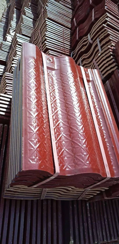 圖 紅瓦藍(lán)瓦灰瓦黑瓦脊瓦廠家直銷(xiāo)農(nóng)房改造市政工程別墅廠房瓦 鄭州建材 建筑材料